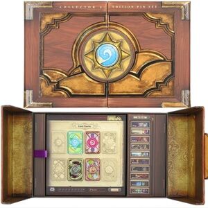 Hearthstone Collector’s Edition 4-Piece Pin Set – Limited to 2,000